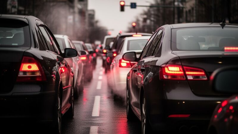 Utrudnienia w ruchu drogowym w powiecie gryfińskim